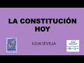 Image of the cover of the video;La Constitución hoy