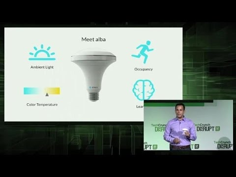 Alba by Stack: The World's First Responsive Light Bulb | Disrupt SF 2014 - UCCjyq_K1Xwfg8Lndy7lKMpA