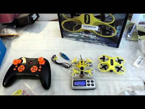 MiraRobot S60 unboxing analysis and demo flight (Courtesy Banggood) - UC_aqLQ_BufNm_0cAIU8hzVg