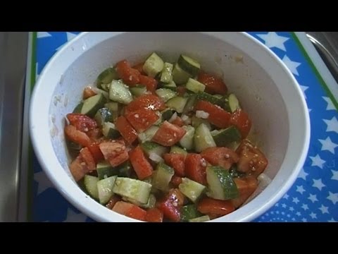 Classic Tomato & Cucumber Salad!  Noreen's Kitchen Fast & Fresh! - UCt4JkHmgAq1EnQc1Cc5M4xw