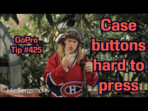 GoPro's case buttons - too hard to press? GoPro Tip #425 - UCTs-d2DgyuJVRICivxe2Ktg