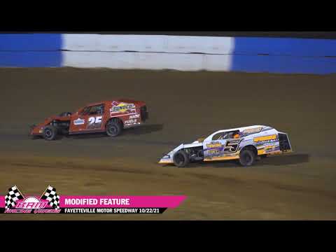 Modified Feature - Fayetteville Motor Speedway 10/22/21 - dirt track racing video image