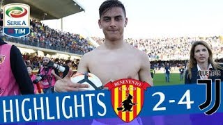 Benevento - Juventus 2-4 - Highlights - Giornata 31 - Serie A TIM 2017/18