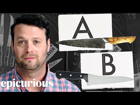 Knife Expert Guesses Cheap vs. Expensive Knives | Price Points | Epicurious - UCcjhYlL1WRBjKaJsMH_h7Lg