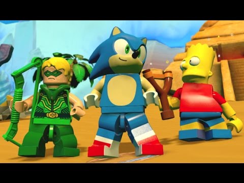 LEGO Dimensions - Sonic The Hedgehog Character Interactions / Reaction Lines - UCg_j7kndWLFZEg4yCqUWPCA