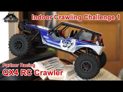 Partner Racing QX4 Mini RC Rock Crawler Indoor Crawling Part 1 - UCsFctXdFnbeoKpLefdEloEQ