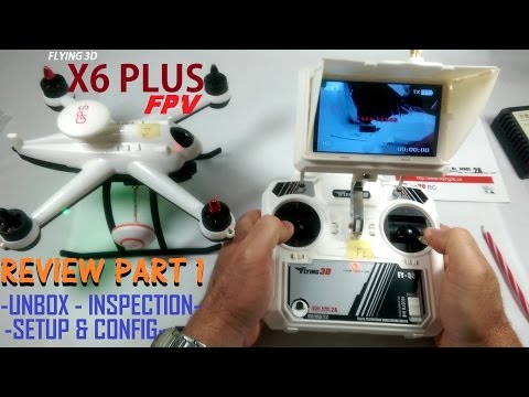 Flying 3D X6 Plus Review PART 1 (Mini GPS FPV Drone) -Unbox, Inspection, Setup & Config- - UCVQWy-DTLpRqnuA17WZkjRQ