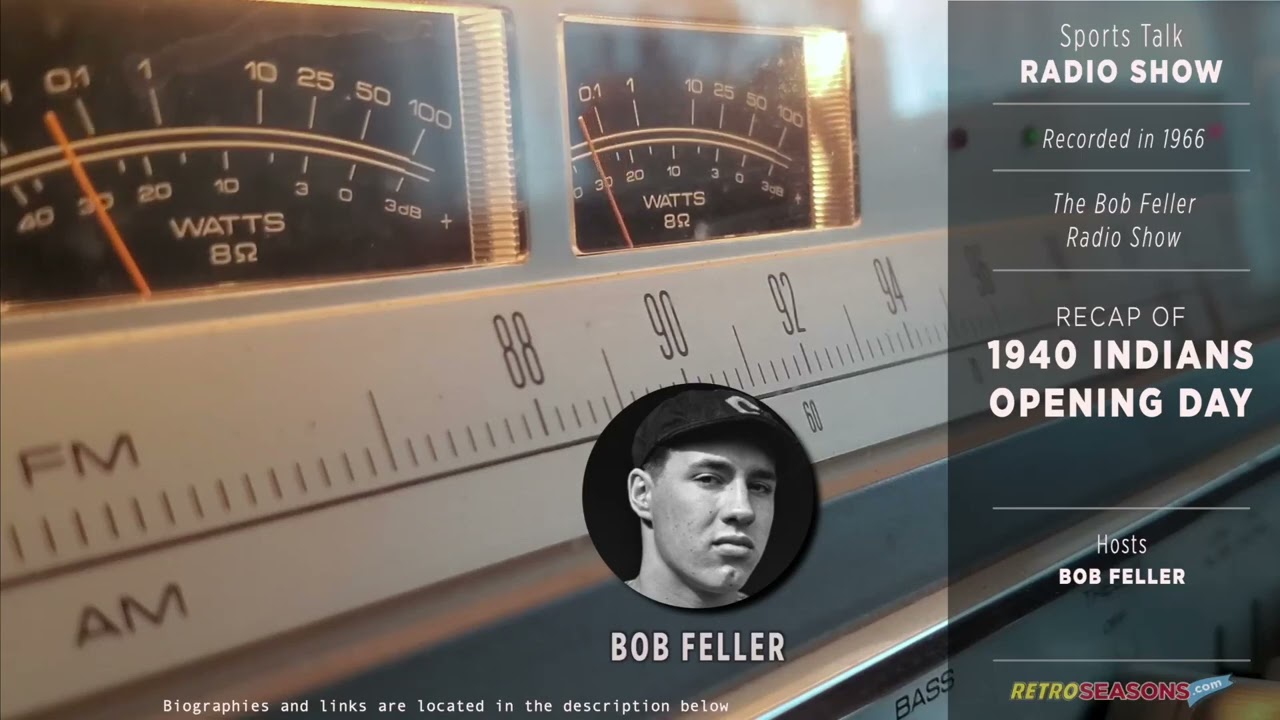 Bob Feller on 1940 Opening Day - Radio Show video clip