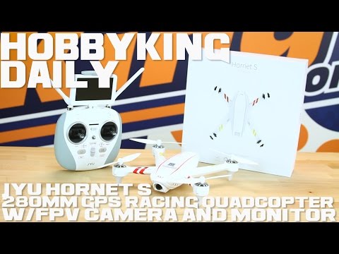 JYU Hornet S 280mm GPS Racing Quadcopter w/FPV Camera and Monitor (RTF) - HobbyKing Daily - UCkNMDHVq-_6aJEh2uRBbRmw