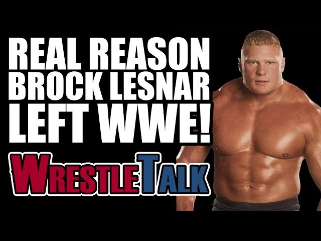 Why Did Brock Lesnar Leave WWE in 2004?