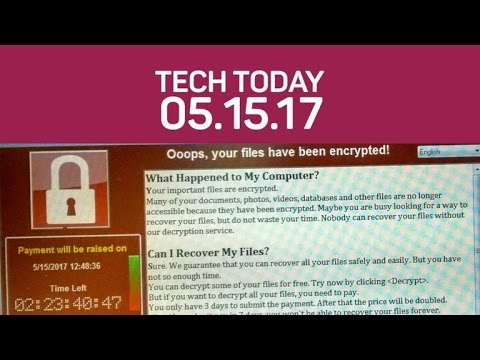 Ransomware WannaCry affects more than 70,000 computers (Tech Today) - UCOmcA3f_RrH6b9NmcNa4tdg