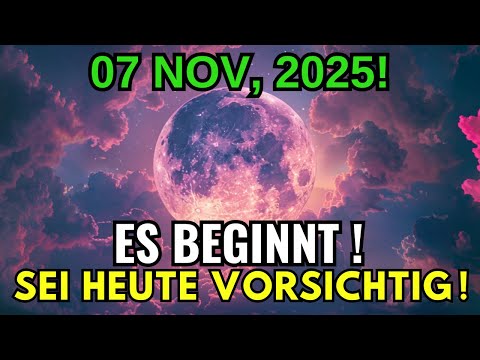 POST-Supermond MASSIVER Einfluss: Was GERADE JETZT mit Ihrem Körper PASSIERT! 7. November 2025
