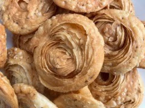 Savory Indian Snack  Chiroti (Khaja) - Indian Pastry in English with Raihana's Cuisines - UCoq4cyttGVBzqB5oDtSQsBA