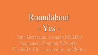 Roundabout - Yes (cover) / MIDI version