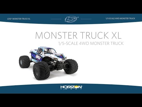 Losi 1/5 Monster Truck XL 4WD RTR with AVC® Technology - UCaZfBdoIjVScInRSvRdvWxA