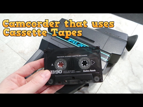 Camcorder that uses Cassette Tapes - The PXL-2000 - UC8uT9cgJorJPWu7ITLGo9Ww