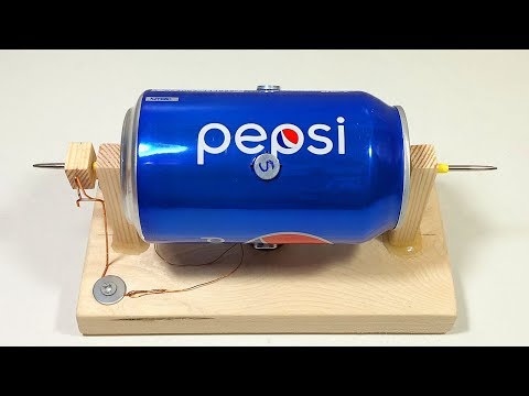 Как сделать электродвигатель из алюминиевой банки своими руками? - UC8-G2_iXfYB4dYIItBIz5iQ