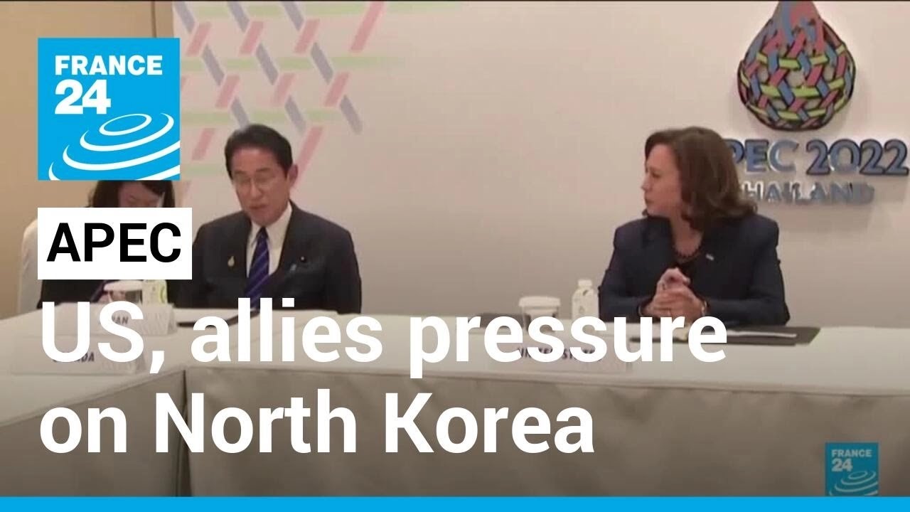 US and allies vow pressure on North Korea after new missile lauch • FRANCE 24 English