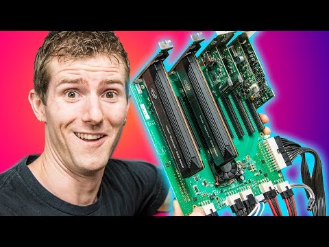 Building the $100,000 PC Pt. 2 - SO MANY PCIe CARDS - UCXuqSBlHAE6Xw-yeJA0Tunw