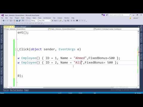 29 Static Field in CSharp  (Arabic)