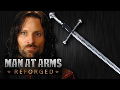 Aragorn's Narsil / Andúril (Lord of the Rings) - MAN AT ARMS: REFORGED - UCNKcMBYP_-18FLgk4BYGtfw