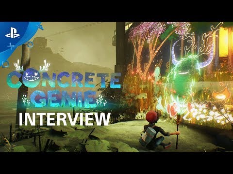 Concrete Genie - Bringing Your Imagination to Life Interview | PS4 - UC-2Y8dQb0S6DtpxNgAKoJKA
