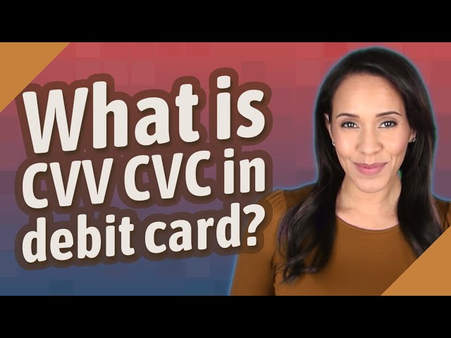 What Does CVC Mean on a Credit Card?