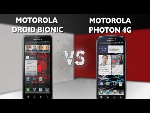 Motorola Droid Bionic vs. Motorola Photon 4G - Prizefight - UCOmcA3f_RrH6b9NmcNa4tdg