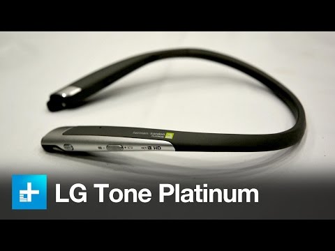 LG Tone Platinum Bluetooth Headphones - Hands On - UC8wXC0ZCfGt3HaVLy_fdTQw