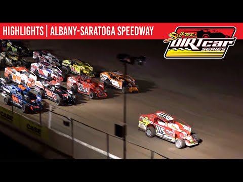 Super DIRTcar Series Big Block Modifieds | Albany-Saratoga Speedway | Sept. 23, 2023 | HIGHLIGHTS - dirt track racing video image