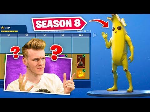 *NEW* SEASON 8 BATTLEPASS In Fortnite (100% UNLOCKED) - UCh7EqOZt7EvO2osuKbIlpGg