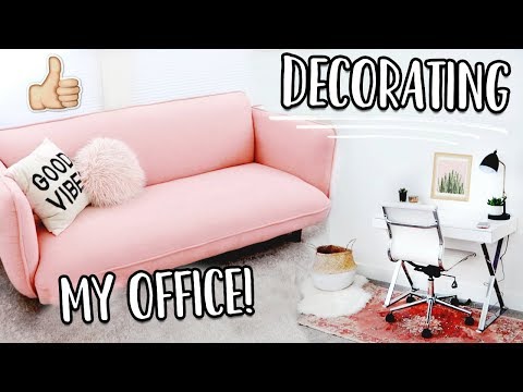 DECORATING MY OFFICE! - UCxjZe0qTFXh6jGm54LFWEDw