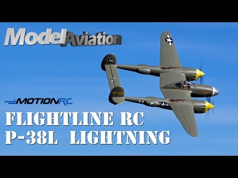 MotionRC FlightLine RC P-38L Lightning - Model Aviation - UCBnIE7hx2BxjKsWmCpA-uDA