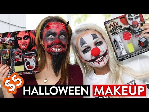 TRYING $5 HALLOWEEN MAKEUP KITS!! - UCjwmbv6NE4mOh8Z8VhPUx1Q