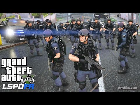 LSPDFR #434 - SWAT W/ RIOT SHIELDS! SWAT POLICE PATROL!! (GTA 5 REAL LIFE POLICE MOD) - UCbItyvYa6cqvqtwlU2E9-wA