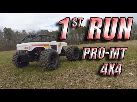 1st Run with Pro Line Pro MT 4X4 - UCBMynwdztEdN1S2PuoXzm_w