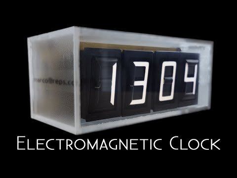 Electromagnetic 7-Segment Display Clock - UC1O0jDlG51N3jGf6_9t-9mw