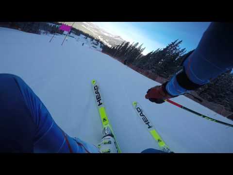 Ski Racing: RAW GS Training Run- GoPro