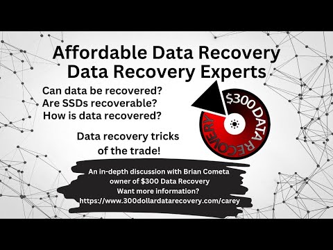 Professional Data Recovery with $300 Data Recovery - Part 1 - UCmWNCO9wSjzOz1UV8jCvIHA