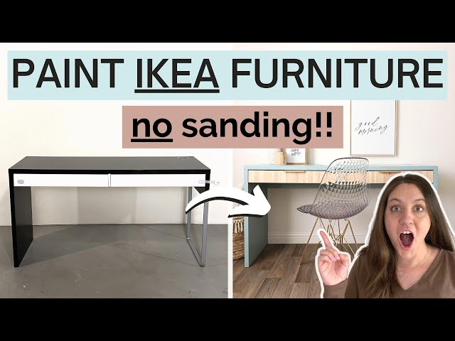 can you paint ikea bedroom furniture