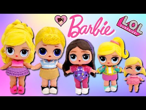 Custom Barbie DIY LOL Surprise Family - Ken, Skipper, Stacie and Chelsea - UCXodGGoCUuMgLFoTf42OgIw