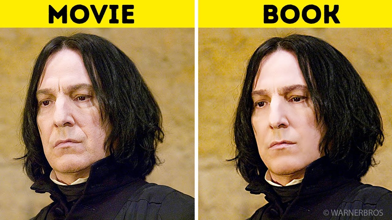 Harry Potter Characters: In the Books Vs. In the Movies | Racer.lt