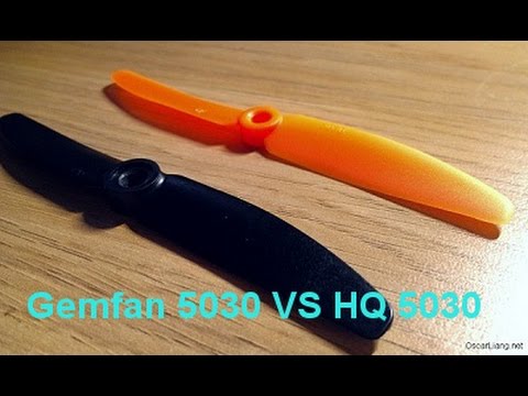 Gemfan 5030 VS HQ 5030 Props For Mini Quad - Propellers Comparison - UCQ3OvT0ZSWxoVDjZkVNmnlw