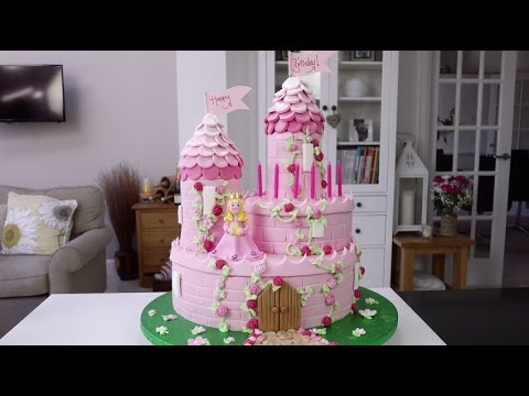 How To Make A Princess Castle Cake - Part 1 - UC7aC5_knMDwjINCqaiDURmw