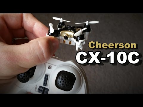 World's Smallest Quadcopter Drone With A Camera Cheerson CX-10C Vlog Review - TheRcSaylors - UCYWhRC3xtD_acDIZdr53huA