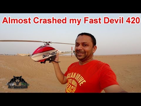 Almost Crashed my Crazy Fast RC Helicopter ALZRC Fast Devil 420 - UCsFctXdFnbeoKpLefdEloEQ