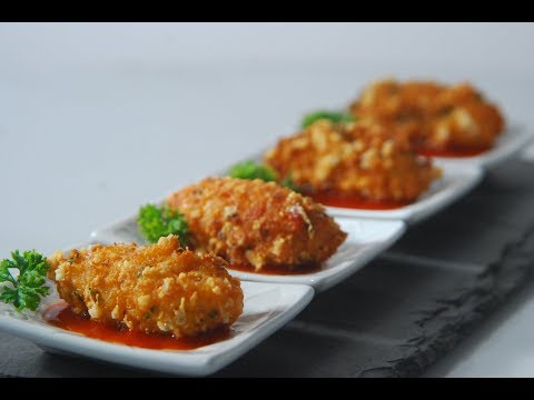 Schezwan Cheese Fritters | New Season | Cooksmart | Sanjeev Kapoor Khazana - UCmoX4QULJ9MB00xW4coMiOw