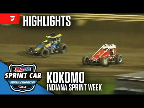 𝑯𝑰𝑮𝑯𝑳𝑰𝑮𝑯𝑻𝑺: USAC AMSOIL National Sprint Cars | Kokomo Speedway| July 29, 2025 - dirt track racing video image