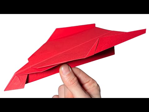 Papierflieger falten der weit fliegt - Flugzeug selbst basteln mit Papier - UCuwq56vKPJhp0wEpTDzwFNg