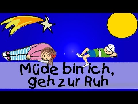 Müde bin ich, geh zur Ruh - Die besten Schlaflieder für Kinder || Kinderlieder